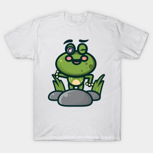 Happy Rock Frog T-Shirt